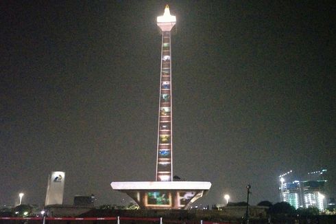 Sambut Natal dan Tahun Baru, Monas Sajikan Atraksi Video Mapping