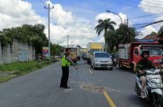 Hendak Menyalip Truk yang Pecah Ban, Pengendara Motor Tewas di Tengaran Semarang