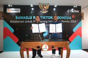 Bawaslu Teken MoU dengan Tiktok soal Penanganan Konten Disinformasi Pemilu 2024