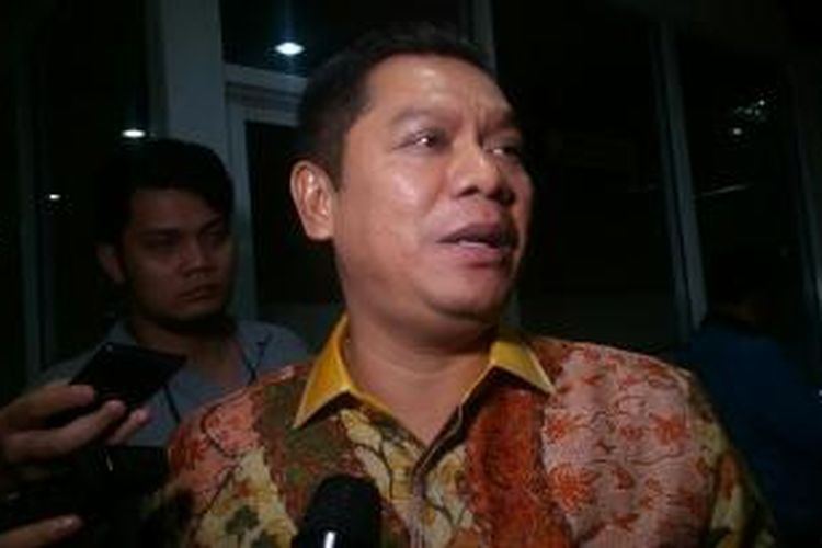 Anggota Mahkamah Kehormatan Dewan (MKD) asal Fraksi Golkar, Adies Kadir, di Kompleks Parlemen, Senayan, Jakarta, Kamis (3/11/2015)