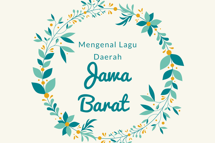 Ilustrasi lagu daerah Jawa Barat