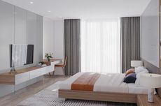 Jangan Asal, Ini 6 Tempat Terbaik Meletakkan TV di Kamar Tidur