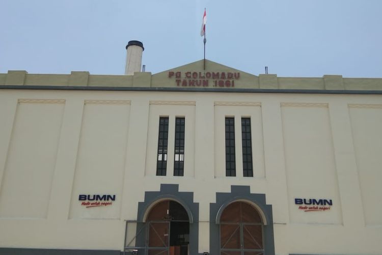 Pabrik Gula atau PG Colomadu di Karanganyar yang dulunya dimiliki Praja Mangkunegaran Mangkunegara IV