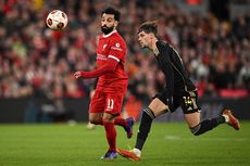 Hasil Liverpool Vs Sparta Praha 6-1, Rekor Salah Warnai Kelolosan The Reds