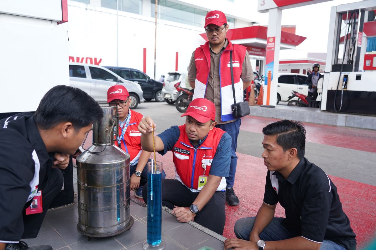 Uji Lemigas atas Pertamax.