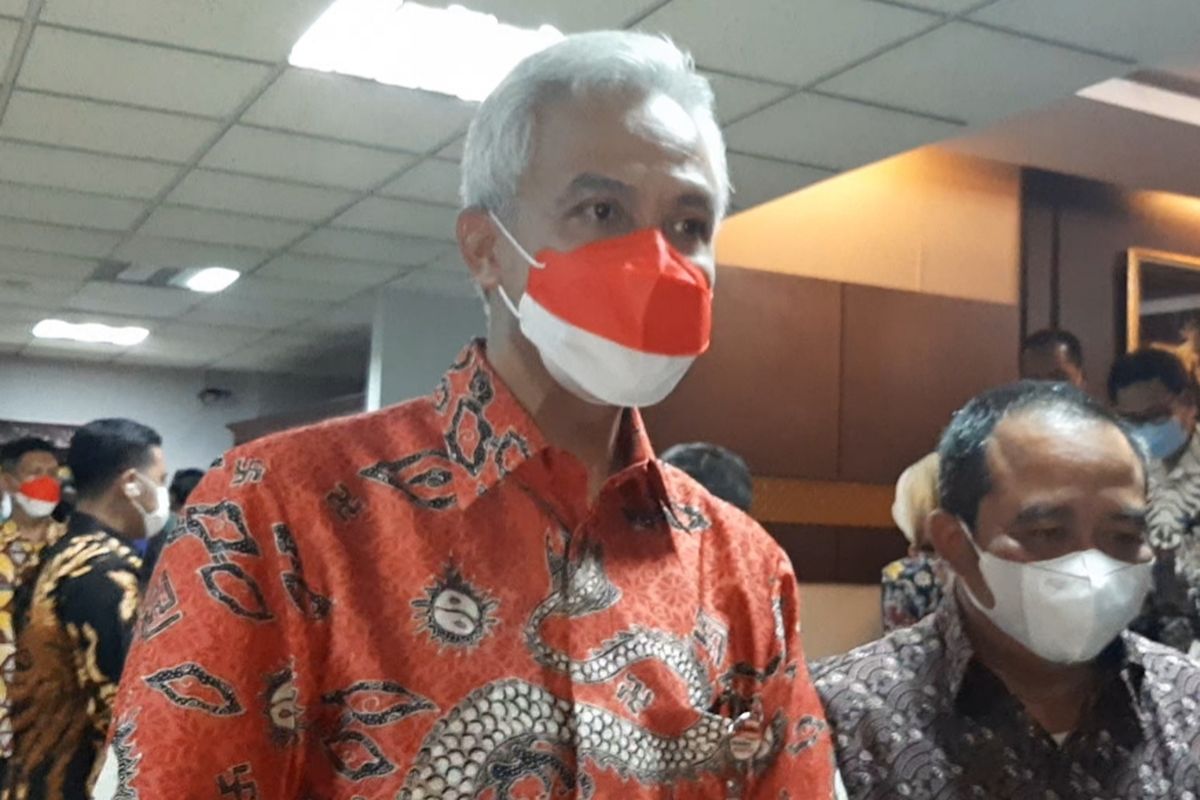 Gubernur Jawa Tengah Ganjar Pranowo