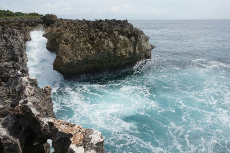 Water Blow, kawasan wisata di daerah Nusa Dua tempat Raja Salman menginap