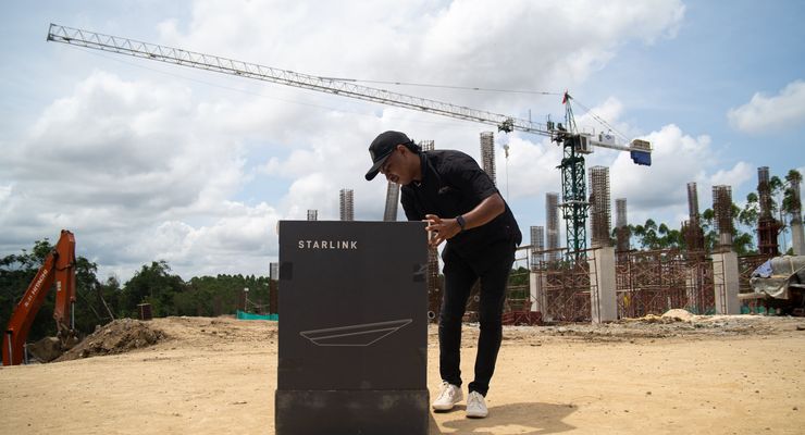 Starlink Sudah Terpasang di IKN, Masyarakat Bisa Jajal Internet Cepat