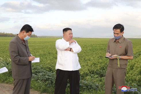 Berhasil Tangani Dampak Topan, Kim Jong Un Puji Anggota Militer