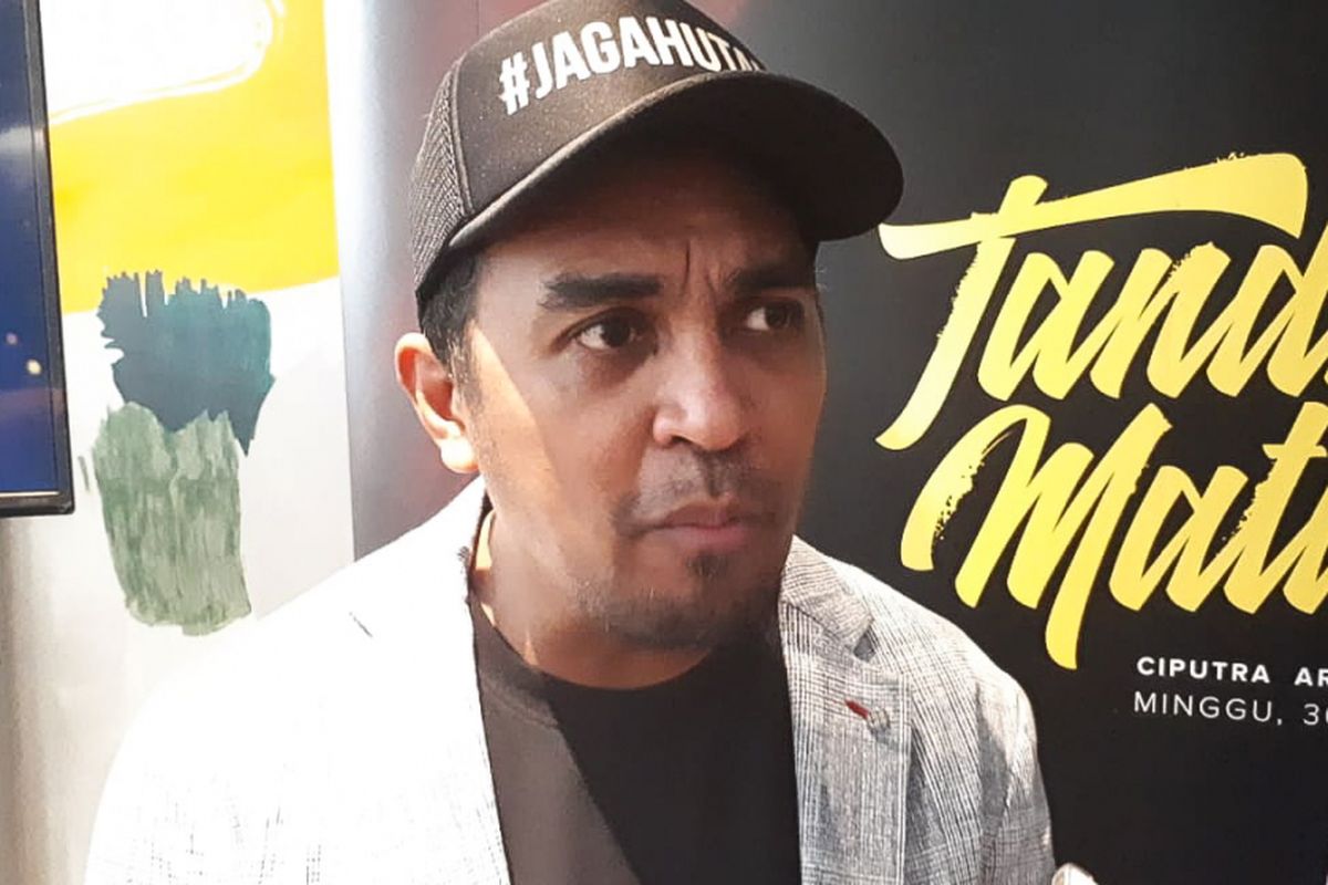 Artis musik Glenn Fredly saat ditemui dalam jumpa pers konser Tanda Mata Glenn Fredly di kawasan Senopati, Kebayoran Baru, Jakarta Selatan, Jumat (10/8/2018).