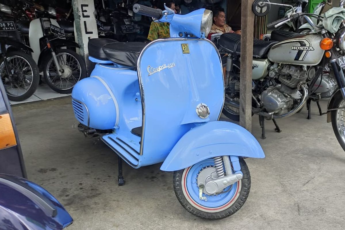 Vespa VBB 1962 di Marwan Motor Solo, Jawa Tengah 