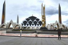 Heboh Kolam di Masjid Al Jabbar Bandung Jadi Tempat Berenang Anak-anak, Begini Kondisinya Usai Peresmian