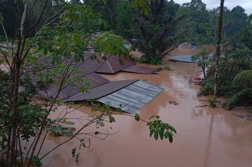 Banjir Setinggi 1 Meter Rendam Bengkayang Kalbar, Ratusan Warga Terisolasi