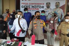 Rusak Motor dan Rumah Warga, 9 Anggota Geng Motor dari Purwokerto dan Brebes Dibekuk Polisi