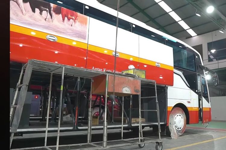 calon bus baru PO Harapan Jaya