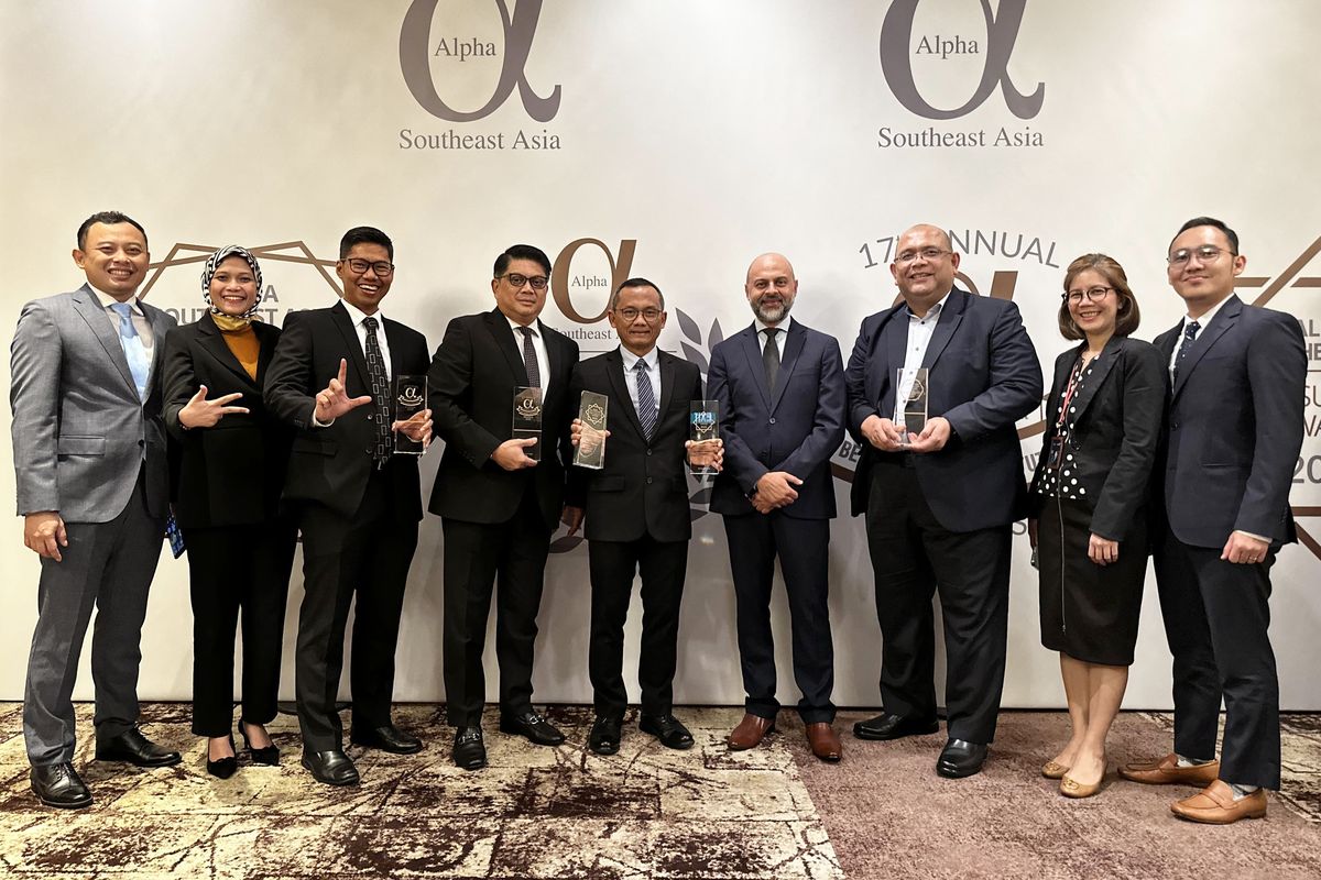 Bank Mandiri dinobatkan sebagai best Bank in Indonesia pada acara Alpha Southeast Asia Awards 2023
