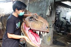 Kisah Alumnus SMK Bisnis Robot Dinosaurus, Omzet Rp 200 Juta Per Bulan