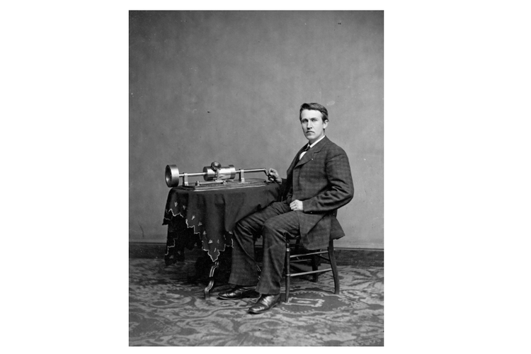 Thomas Alva Edison Si Penemu Lampu Halaman All Kompas Com