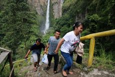 Keindahan Air Terjun Sipiso-piso Memukau Wisatawan