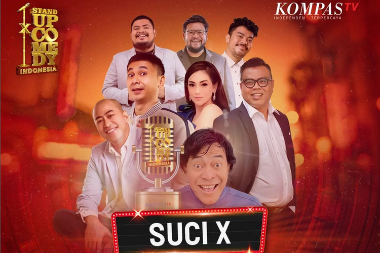 KompasTV menyelenggarakan Stand Up Comedy Indonesia (SUCI) X.