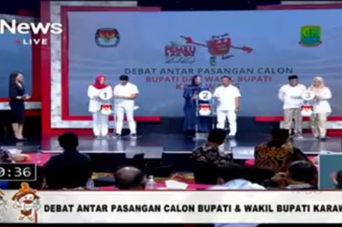 Debat Pilkada Karawang Soal Atasi Kemiskinan, Ada Paslon yang Mau Bangun 