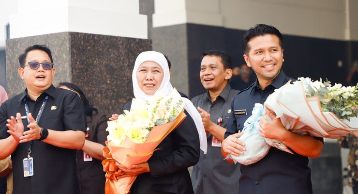 6 Partai Dukung Khofifah-Emil Dardak di Pilkada Jatim, Langkah PDI-P Terganjal?