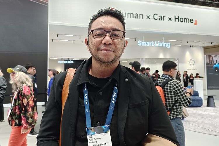 Andi Renreng, Marketing Director Xiaomi Indonesia yang turut hadir di Mobile World Congress 2025 Barcelona, 3-6 Maret 2025.
