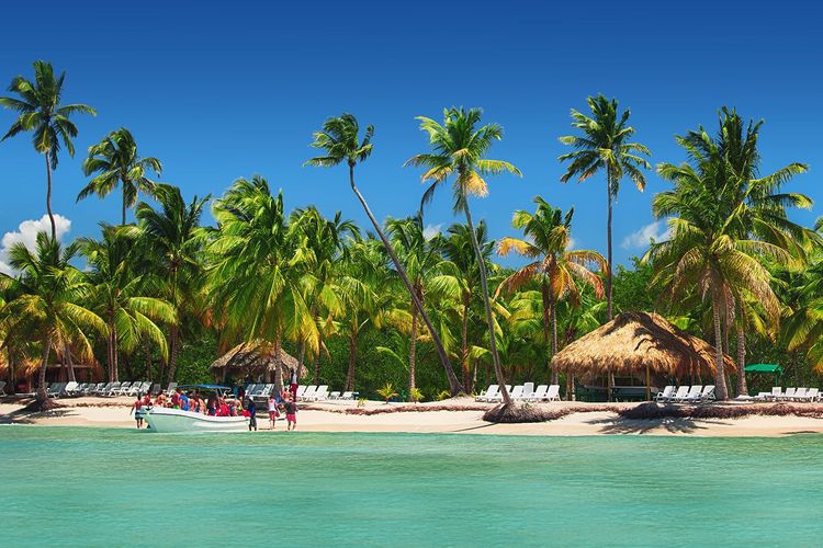 Ilustrasi Papeete di Polinesia Perancis. 