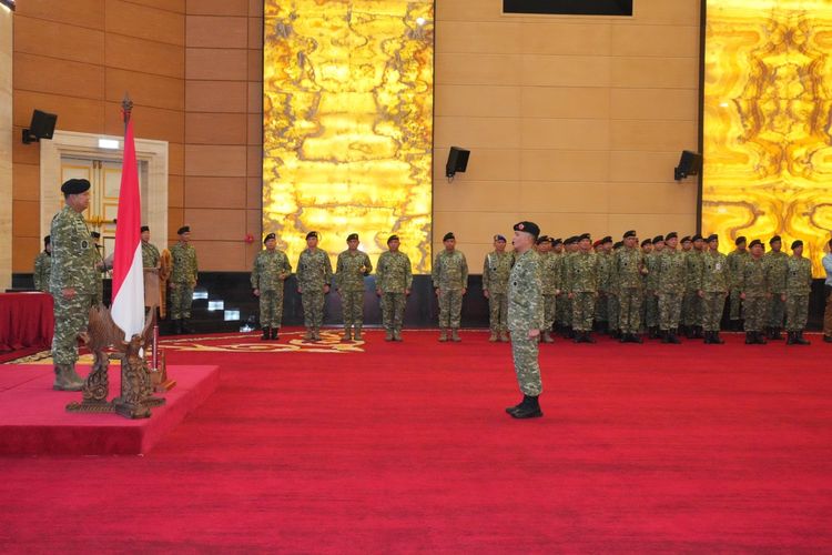 54 Pati TNI Naik Pangkat, Terbanyak Angkatan Darat