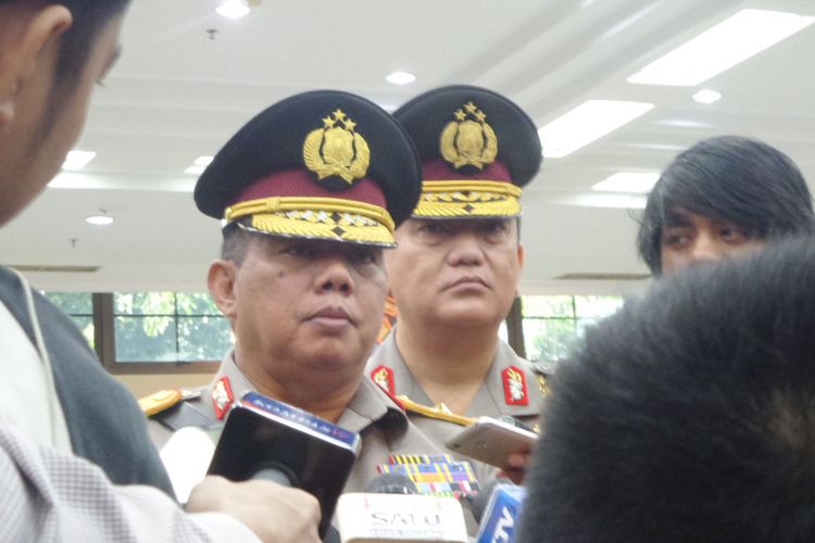 Kapolda Kalimantan Utara Brigjen Pol Indrajit di Mabes Polri, Jakarta, Kamis (15/3/2018).