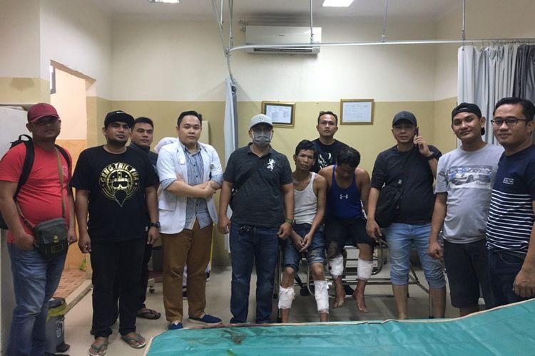 Afis alias David dan Syahril dua tahanan Polresta Palembang yang sempat kabur usai menjalani perawatan di rumah sakit. Keduanya dilumpuhkan dengan tembakan di kaki lantaran mencoba melawan.