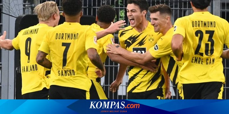 Sancho Dan Bellingham Berkombinasi Borussia Dortmund Moncer Halaman All Kompas Com