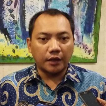 Ketua Bidang Hukum, Advokasi, dan HAM Partai Nasdem Taufik Basari, di Kantor DPP Partai Nasdem, Jakarta Pusat, Kamis (15/10/2015).