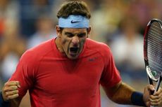 Del Potro Bertemu Hewitt di Babak Kedua US Open