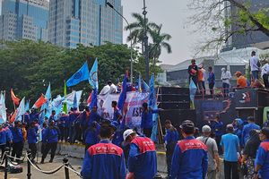 Buruh Akan Demo di Sudirman-Thamrin Jakpus Besok, Pastikan Tak Sentuh Bundaran HI