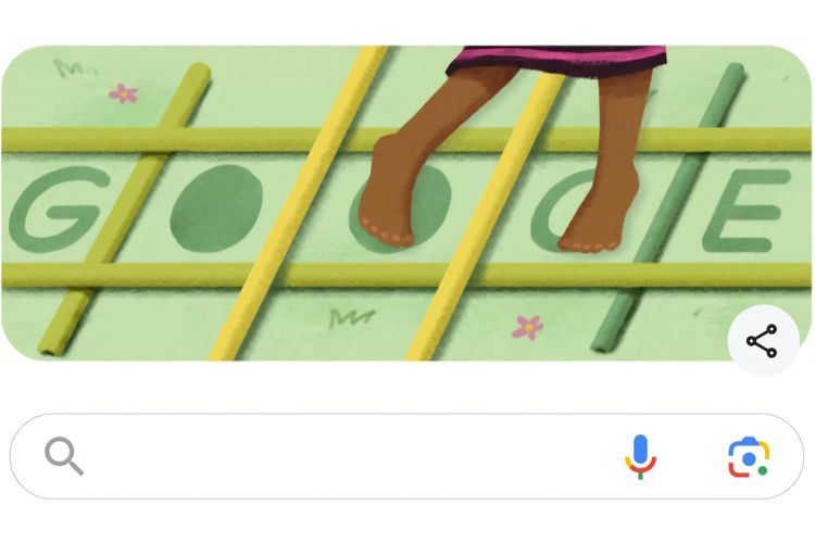 Tari Rangkuk Alu yang menjadi Google Doodle hari ini.