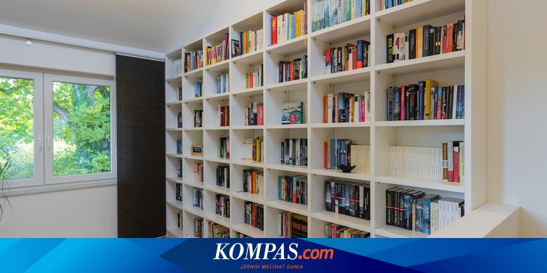 5 Cara Menata Rak Buku agar Rapi dan Menarik