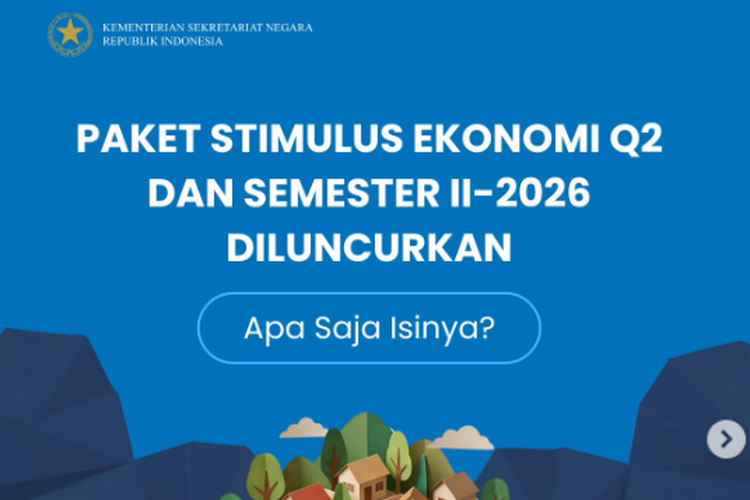 Pemerintah Luncurkan Paket Stimulus Ekonomi Rp 26,34 Triliun, Ini Rinciannya