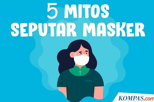 INFOGRAFIK: 5 Mitos Seputar Masker