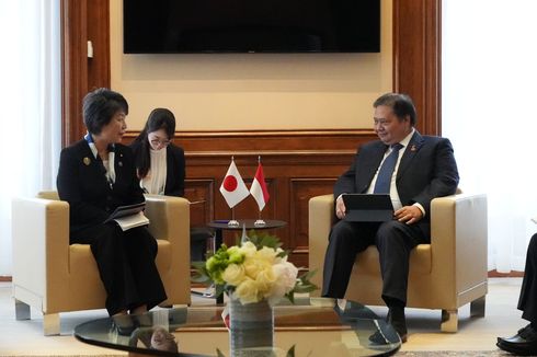Bertemu Menko Airlangga, Menlu Jepang Ingin Indonesia Perkuat Kolaborasi OECD-ASEAN