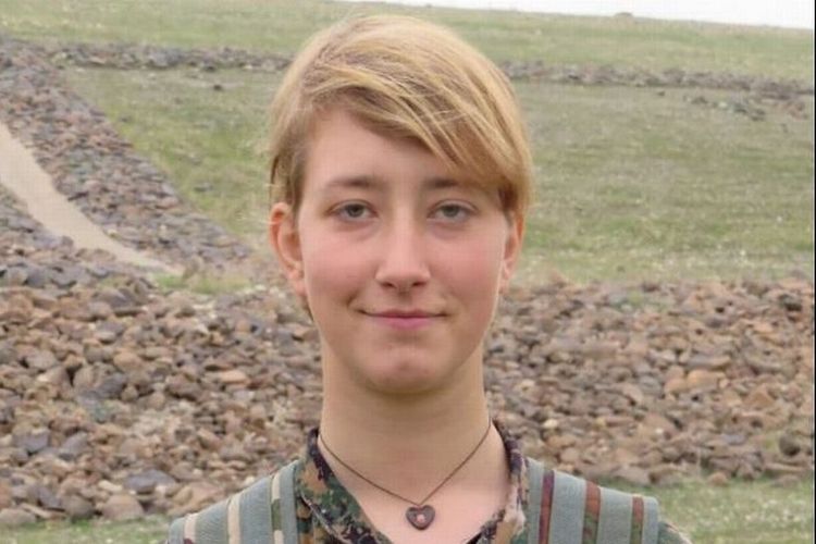 Anna Campbell (26) dikabarkan tewas di kota Afrin, Suriah pada 15 Maret lalu.