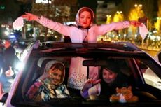 Warga Teheran Turun ke Jalan Sambut Kesepakatan Nuklir Iran