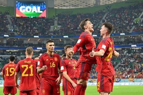 Klasemen Piala Dunia 2022: Spanyol di Puncak, Jerman Nihil Poin