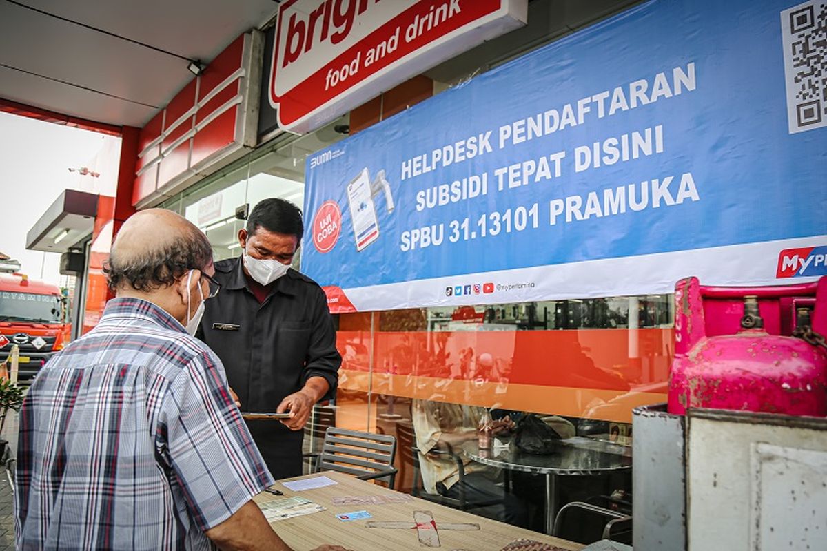 Pertamina memperluas wilayah uji coba penggunaan QR Code pada transaksi BBM program Subsidi Tepat 