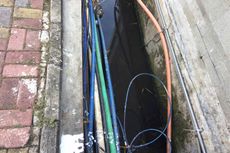 Ini Penampakan Kabel-kabel di Rasuna Said yang Bikin Anies Heran