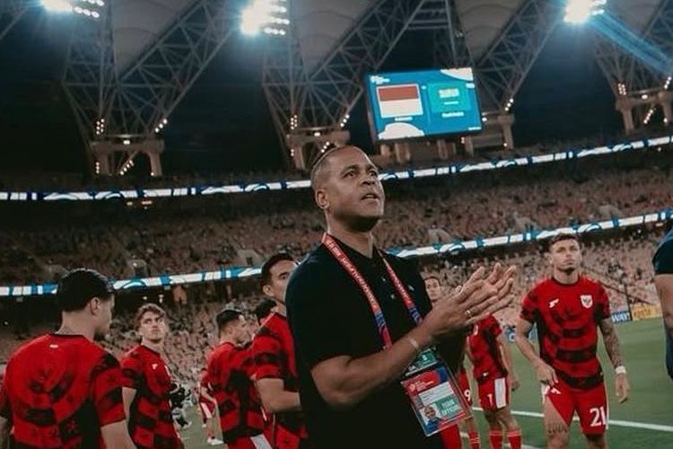 Pelatih timnas Indonesia, Patrick Kluivert asal Belanda.