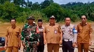 Air Sungai Kampar Riau Keruh, Diduga Akibat Tambang Emas Ilegal di Sumbar, Camat: Warga Mengeluh