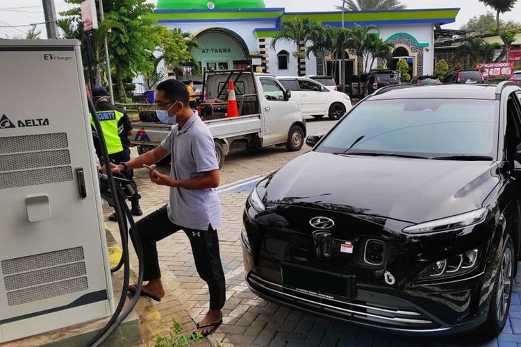 Stasiun Pengisian Kendaraan Listrik Umum (SPKLU) 