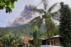 3 Kecamatan di Sitaro Sulut Terdampak Abu Vulkanik Erupsi Gunung Karangetang