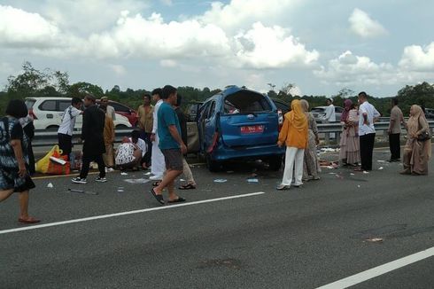 Kronologi Mobil Lurah Terguling di Tol Balikpapan-Samarinda, 1 Orang Tewas dan 1 Terluka